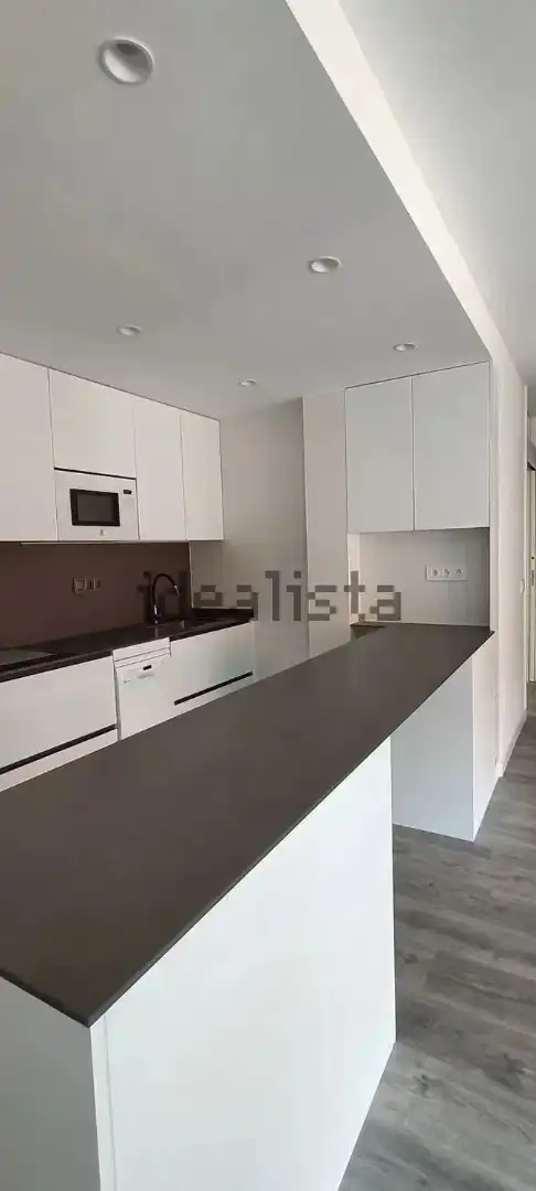 Kitchen of Flat for rent in Madrid  with Air Conditioner, Heating and Oven