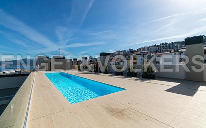 Swimming pool of Attic for sale in Vigo   with Terrace and Swimming Pool