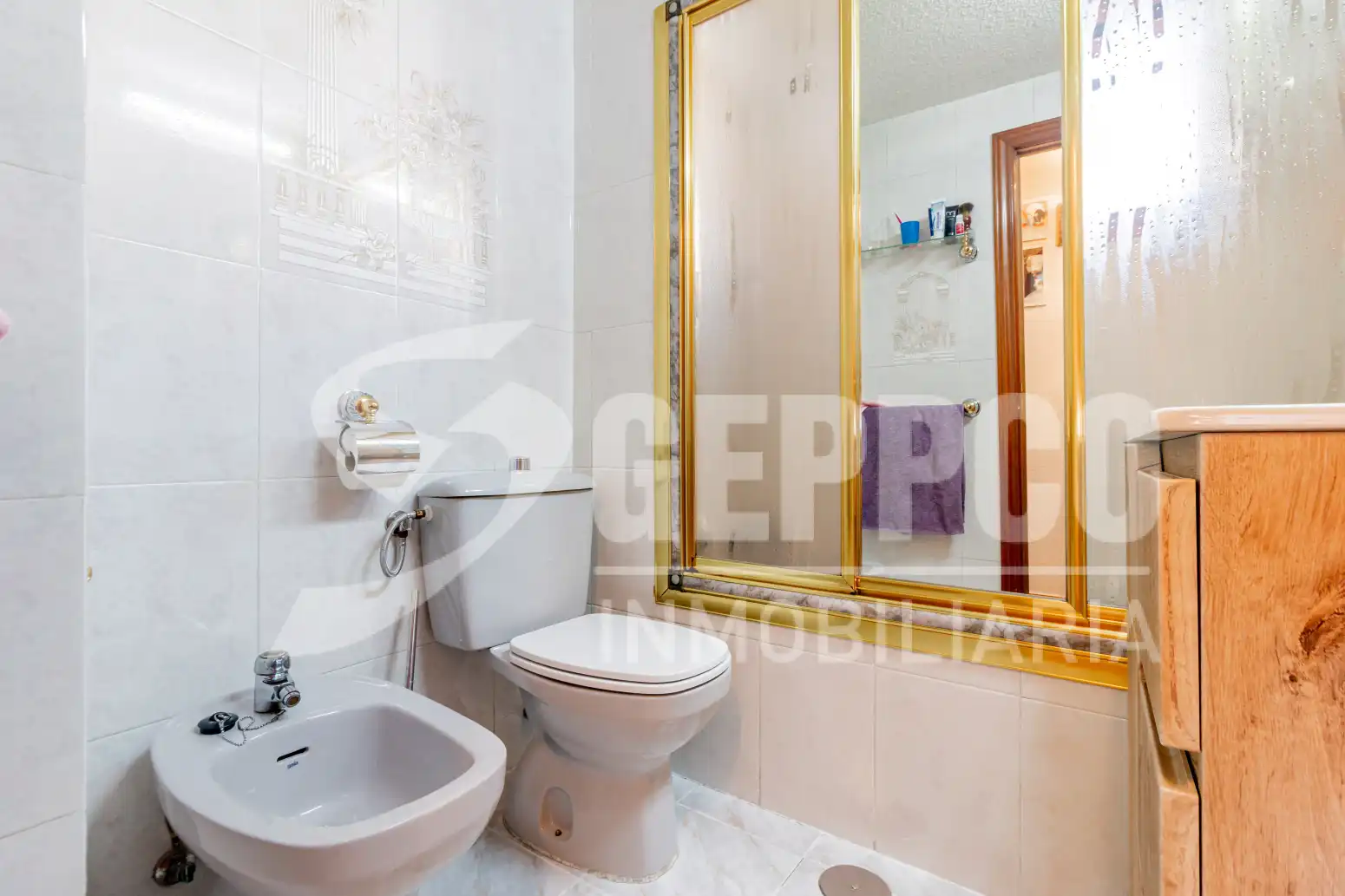 Bathroom of Flat for sale in Móstoles  with Air Conditioner, Heating and Terrace