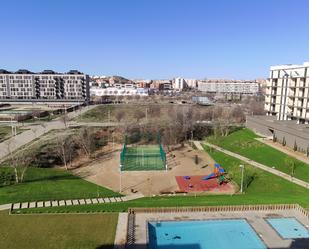 Swimming pool of Flat to rent in  Lleida Capital  with Air Conditioner and Balcony