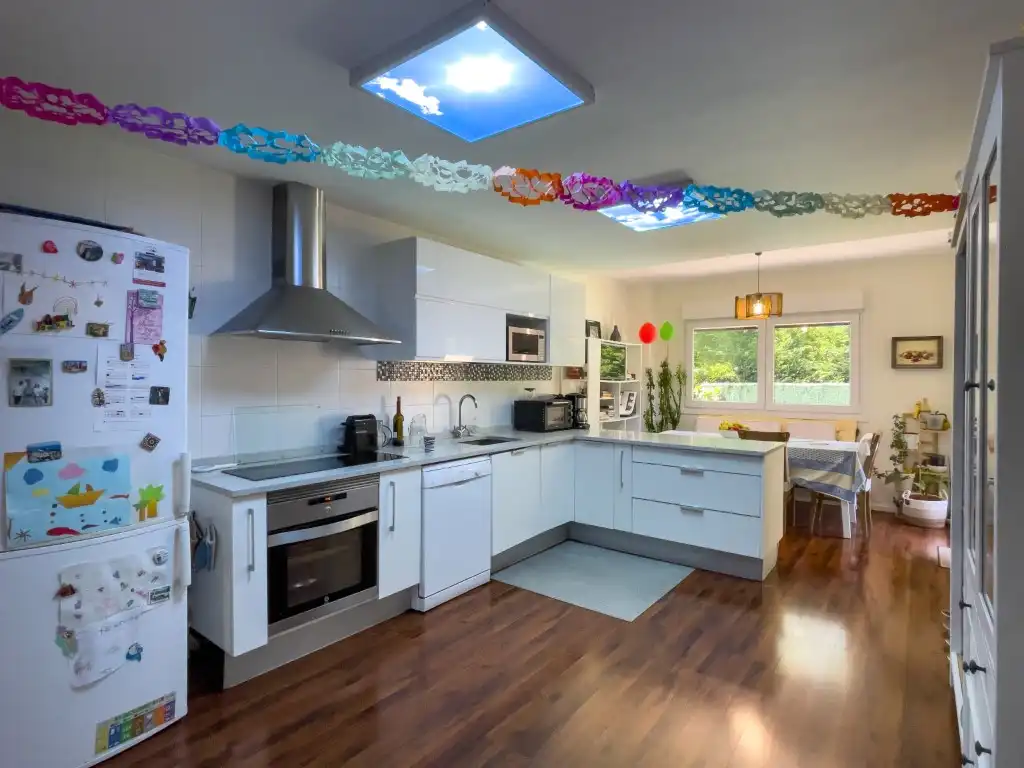 Kitchen of Detached homes for sale in Las Rozas de Madrid  with Private garden, Terrace and Storage room