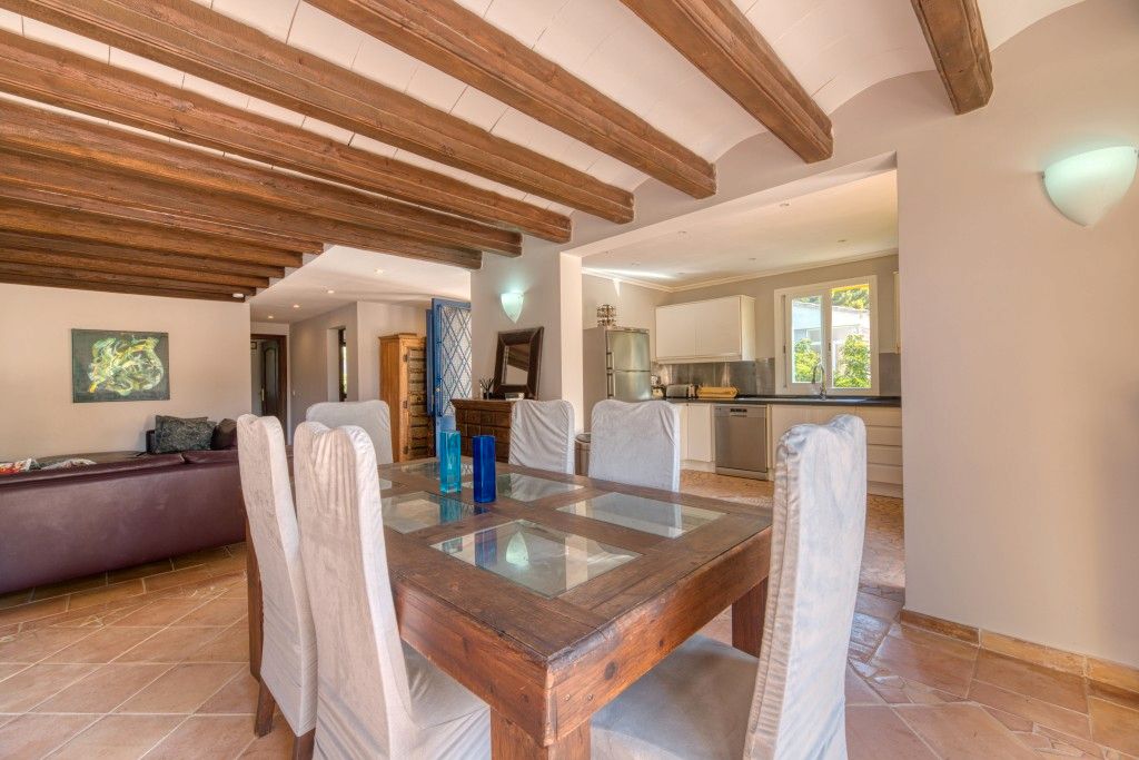 Menjador de Casa o xalet en venda en Calvià amb Terrassa, Piscina i Sauna