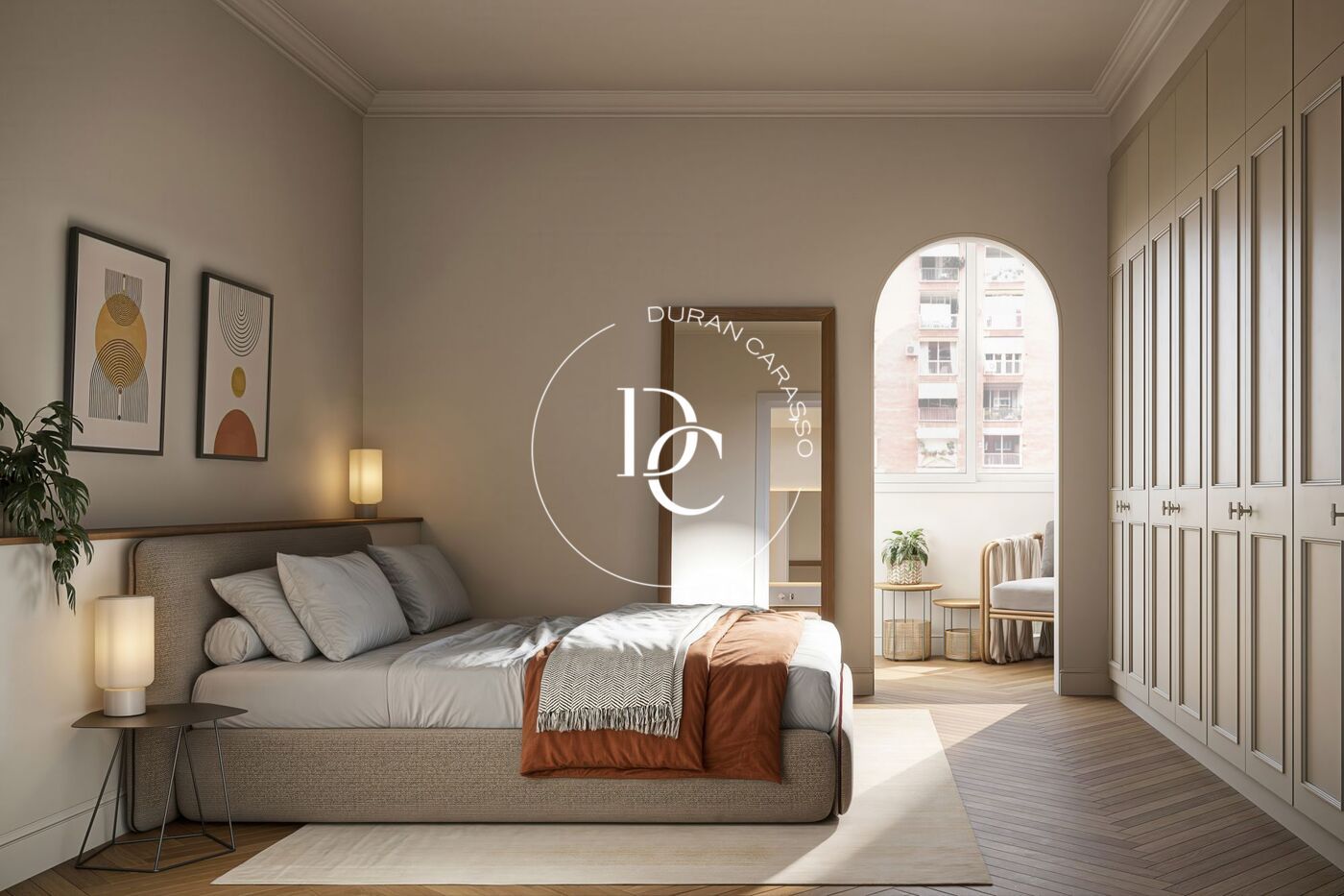 Bedroom of Flat for sale in  Barcelona Capital  with Air Conditioner, Heating and Terrace