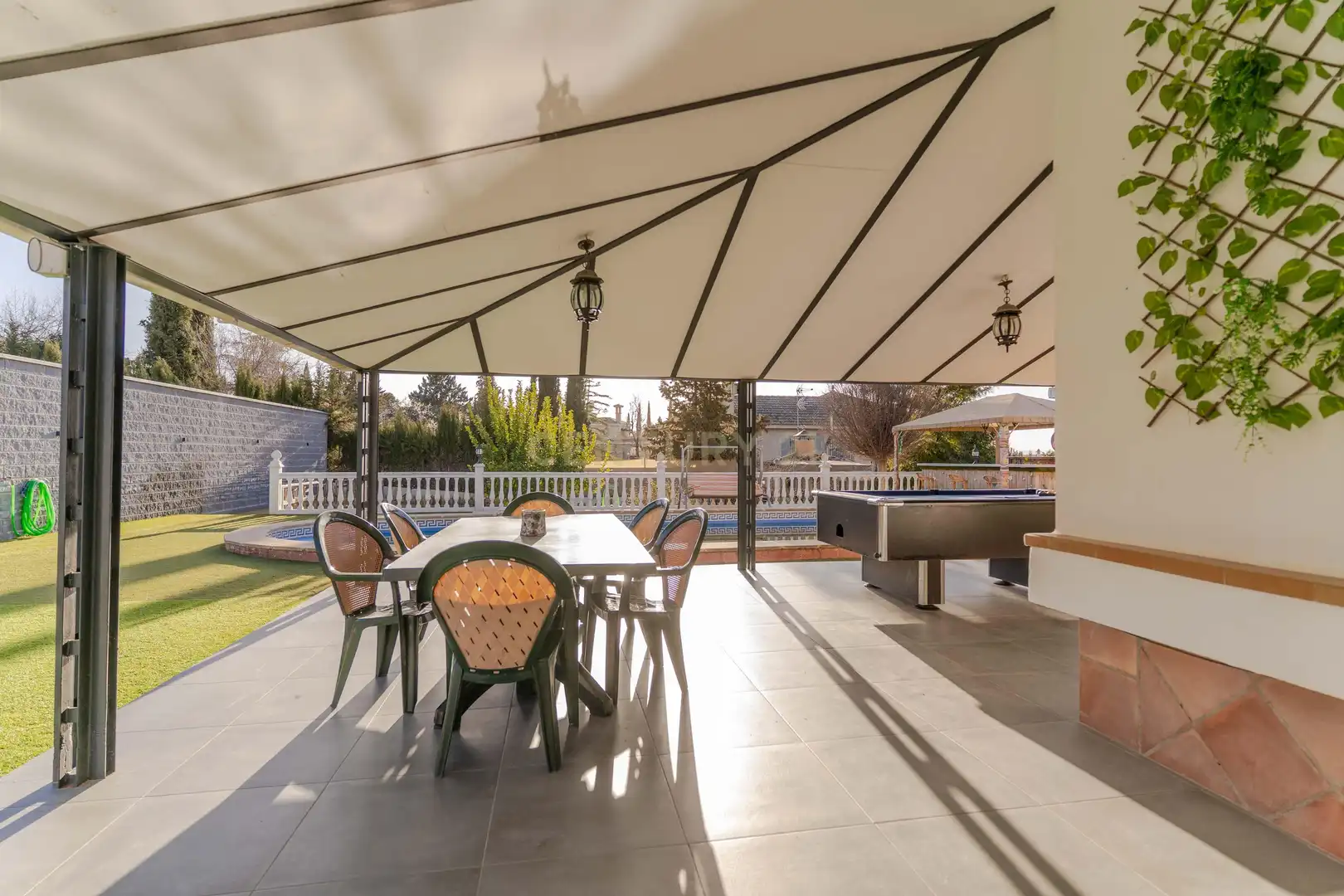 Terraza de Casa o chalet en venta en Villa de Otura con Aire acondicionado, Jardín privado y Piscina