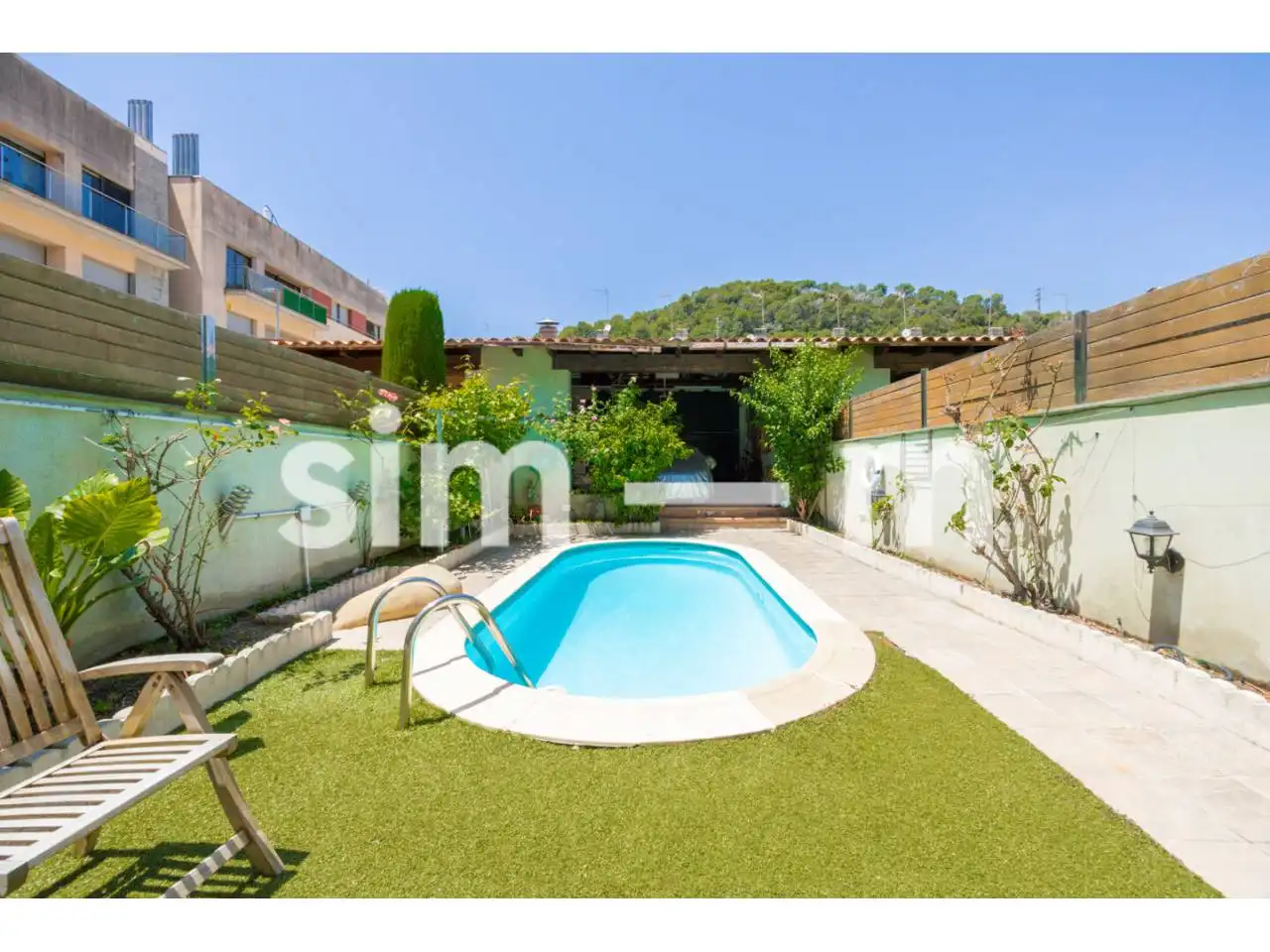 Piscina de Casa o chalet en venta en La Garriga con Aire acondicionado, Calefacción y Jardín privado