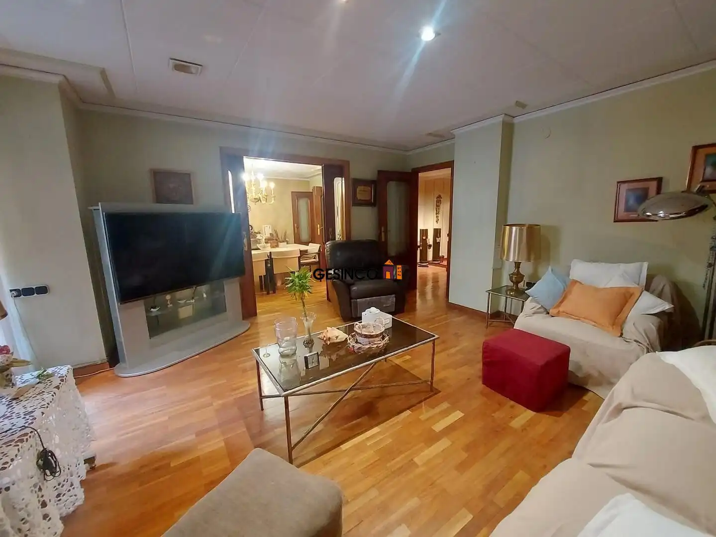 Wohnzimmer von Wohnung zum Verkauf in Xàtiva mit Balkon