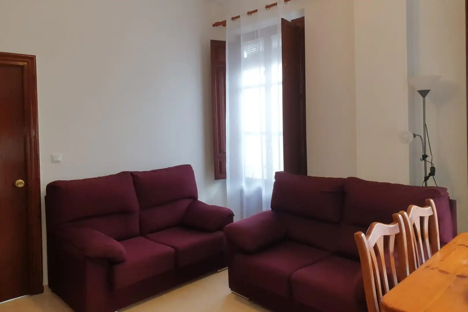 Living room of Flat for rent in Granada  with Heating and Furnished