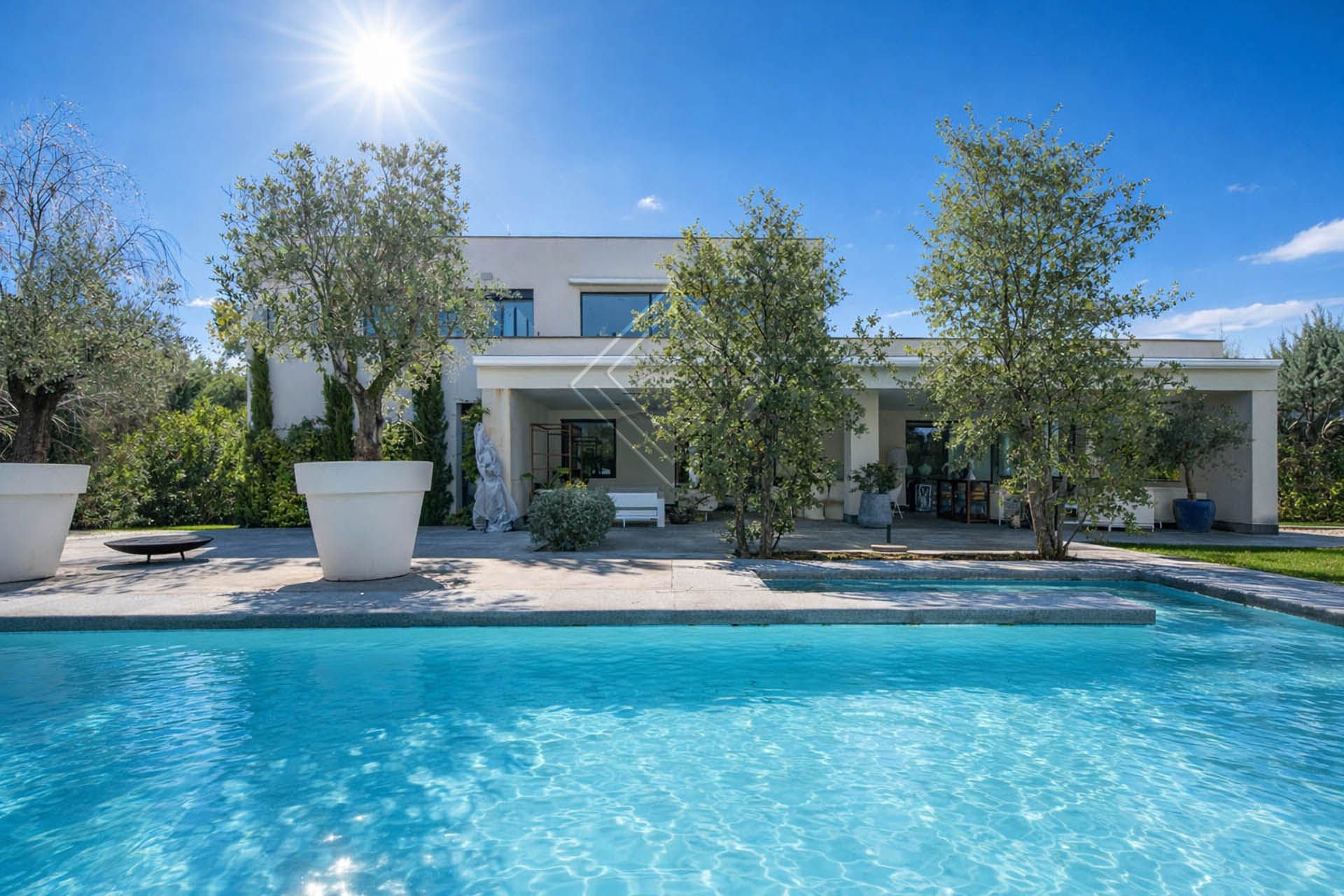 Swimming pool of House or chalet for sale in Boadilla del Monte  with Air Conditioner, Private garden and Terrace