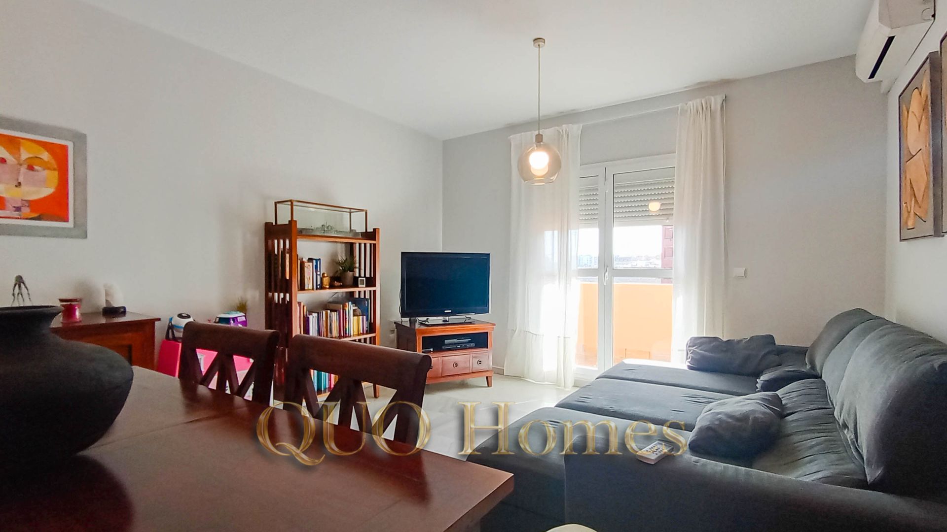 Sala d'estar de Pis en venda en Jerez de la Frontera amb Aire condicionat, Balcó i Piscina comunitària