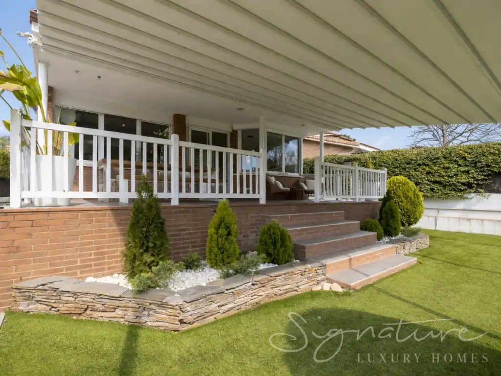 Terrassa de Casa o xalet de lloguer en Sant Cugat del Vallès amb Aire condicionat, Piscina i Moblat