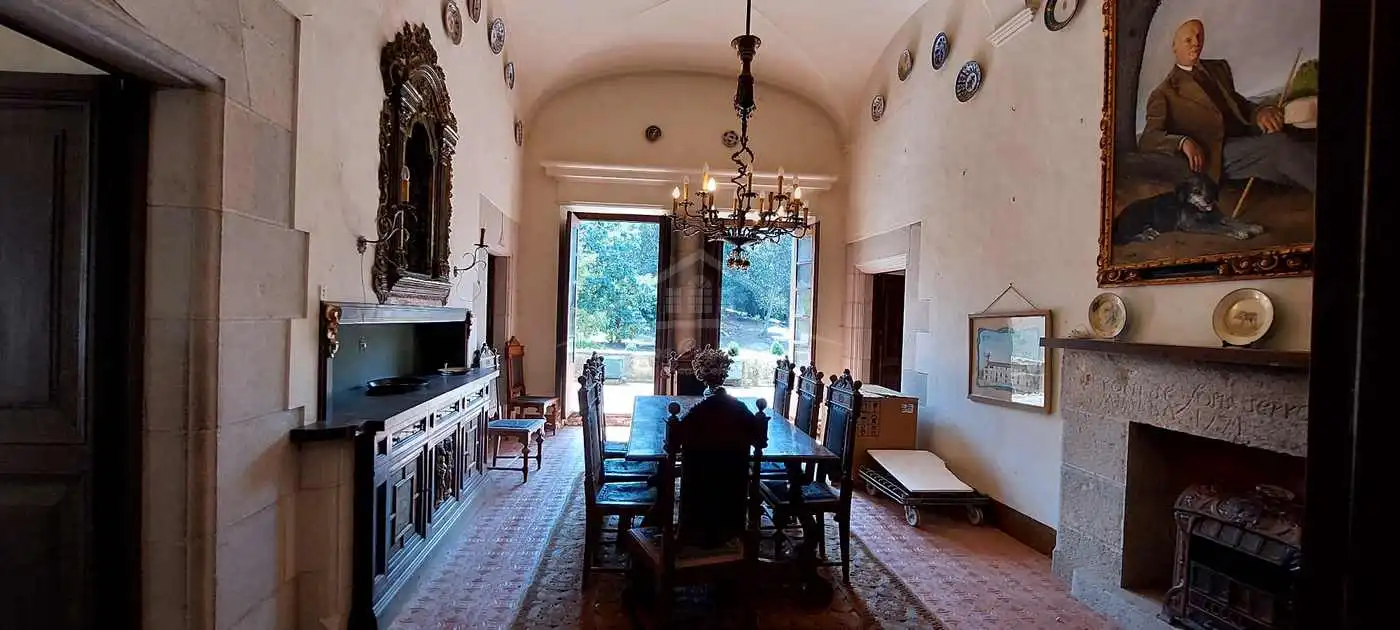 Dining room of Country homes for sale in Flaçà  with Air Conditioner, Heating and Private garden