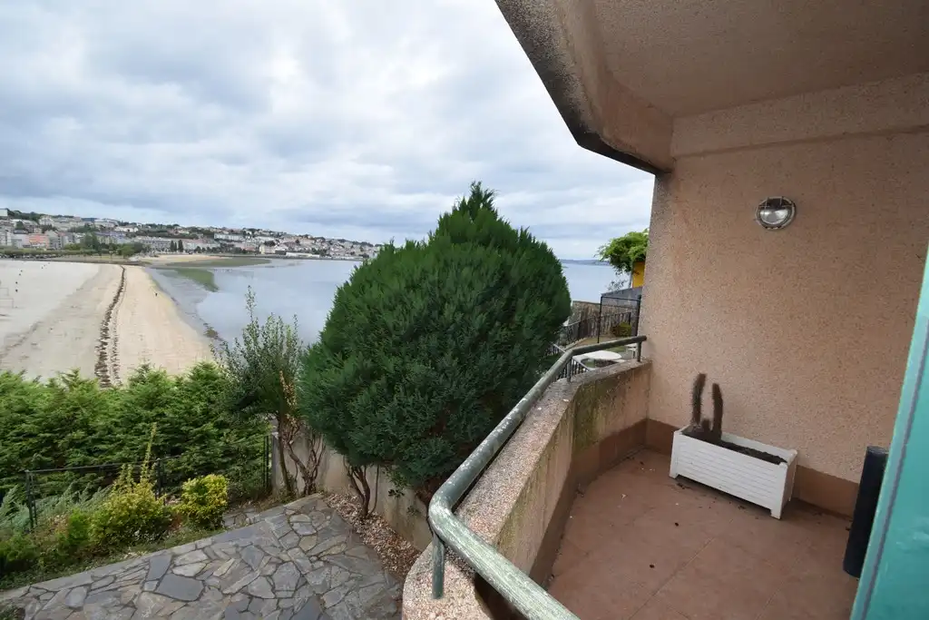 Balcony of Detached homes for sale in Sada (A Coruña)  with Heating, Parquet flooring and Oven