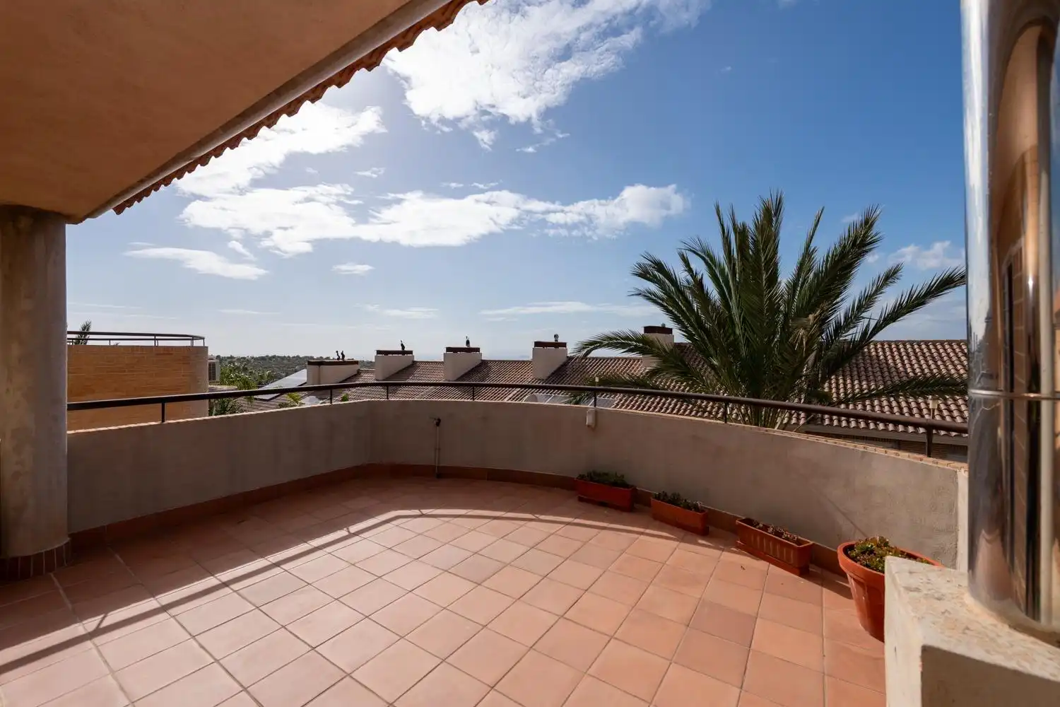 Terrassa de Casa adosada en venda en Alicante / Alacant amb Aire condicionat, Calefacció i Jardí privat