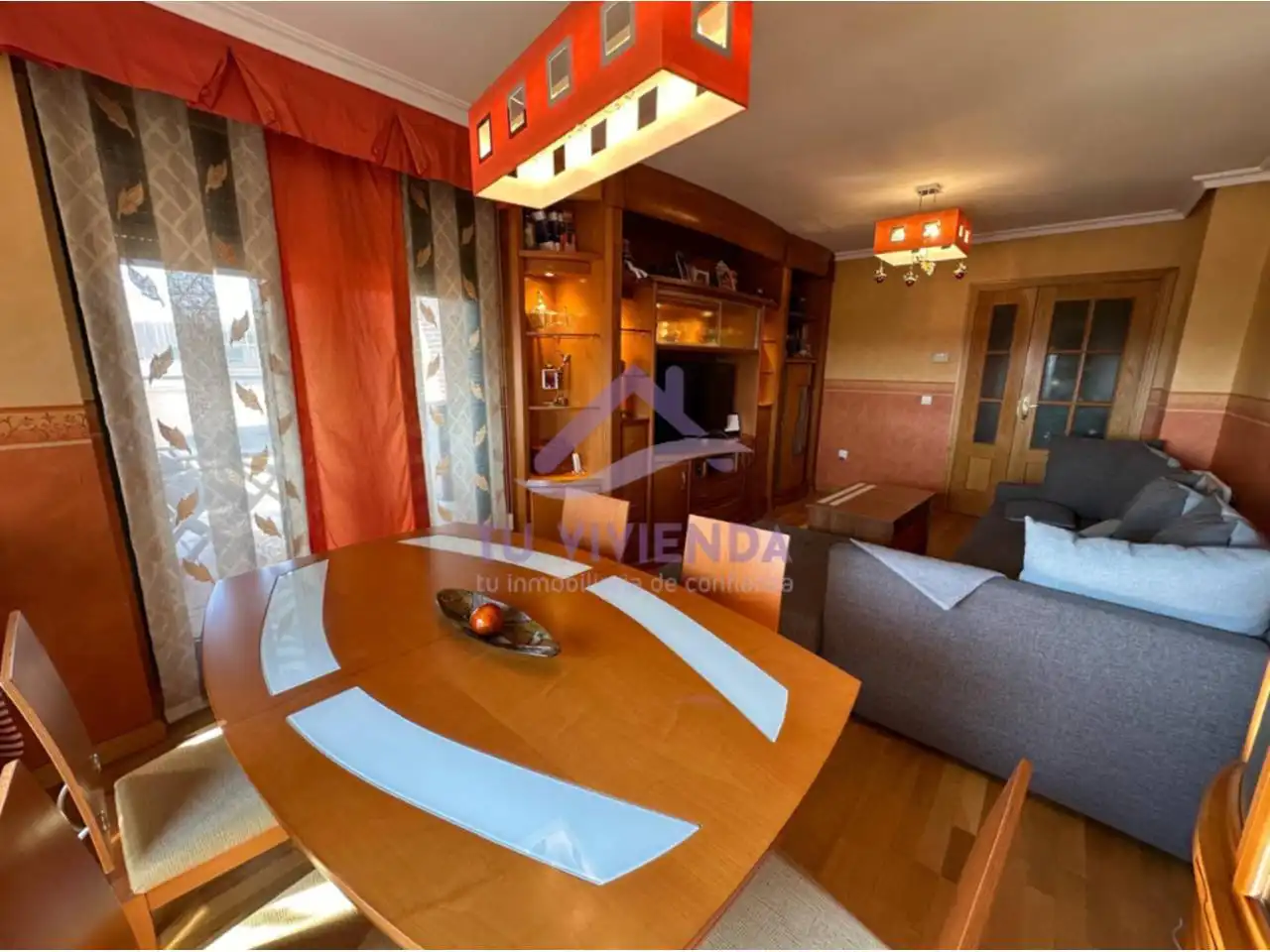 Dining room of Attic for sale in Valladolid  with Heating, Parquet flooring and Terrace