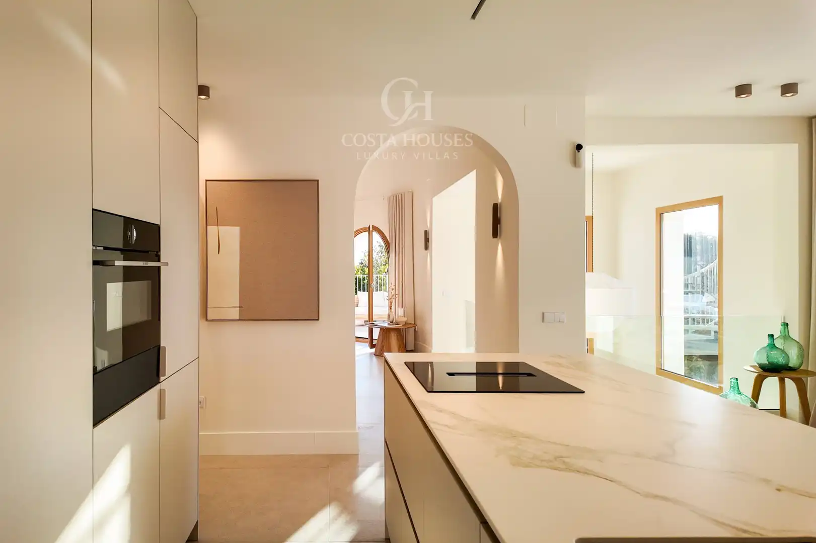 Cocina de Casa o chalet en venta en Jávea / Xàbia con Aire acondicionado, Calefacción y Jardín privado