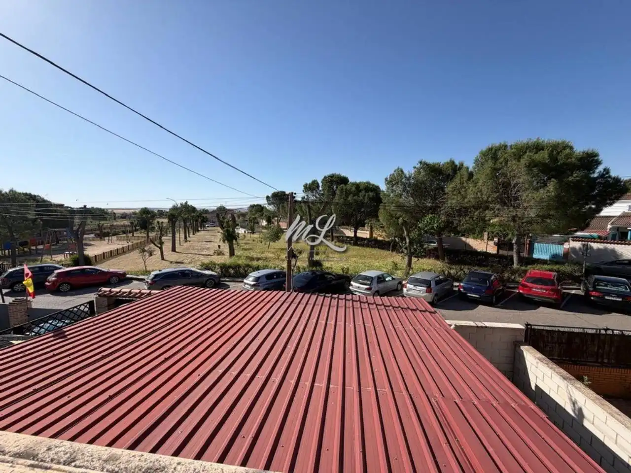 Aparcament de Casa adosada en venda en Villamiel de Toledo