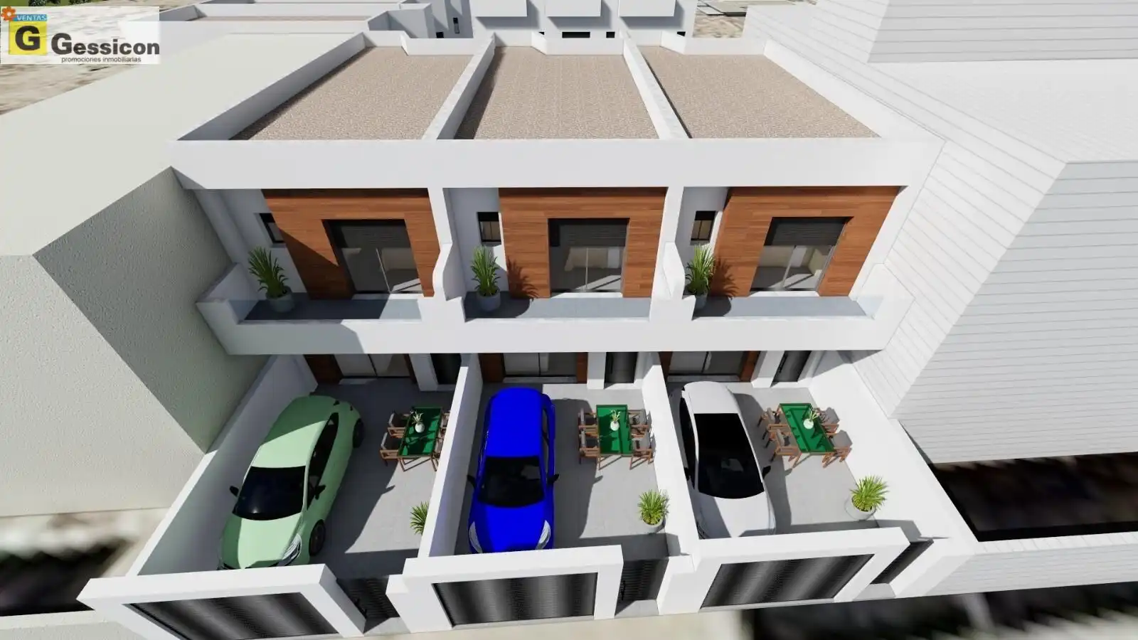 Vista exterior de Casa adosada en venta en Rafal con Aire acondicionado, Calefacción y Jardín privado