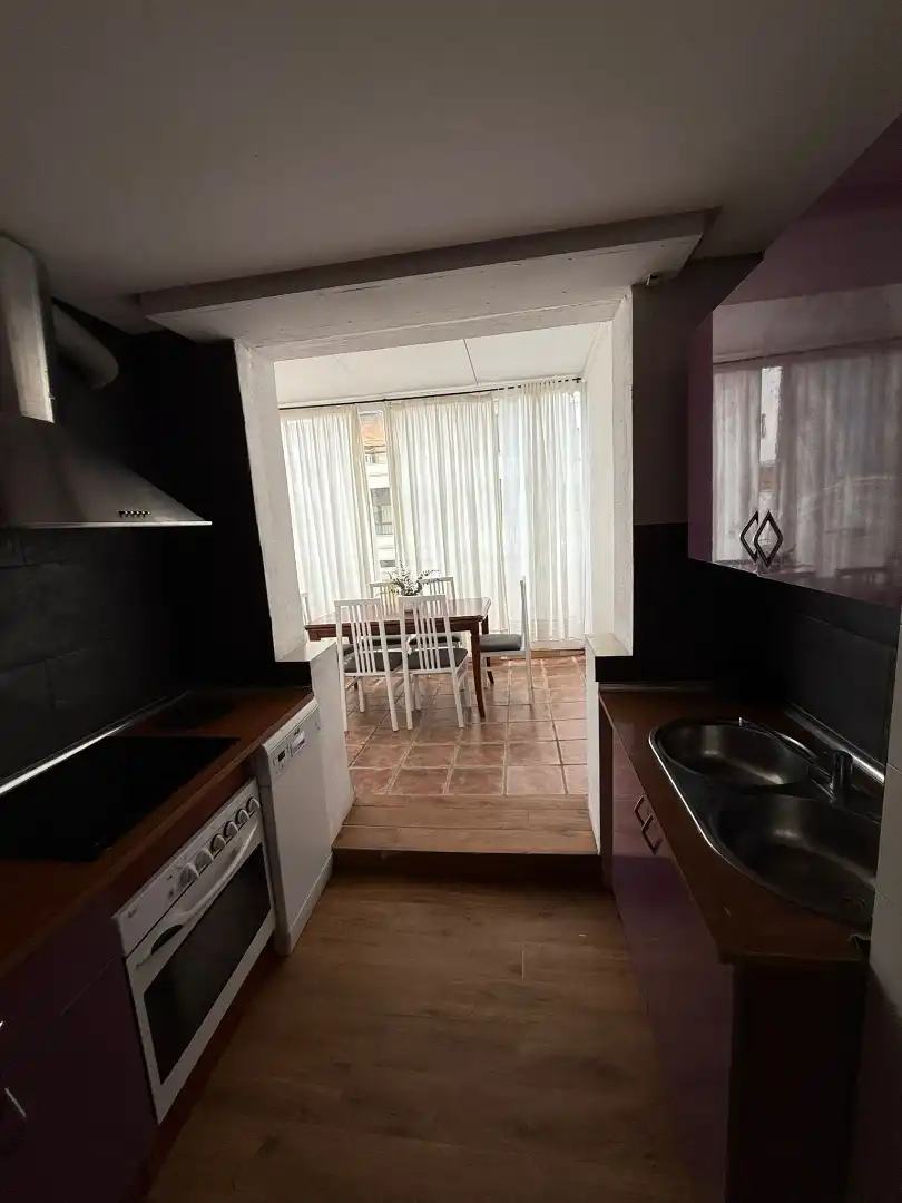 Kitchen of Flat for rent in Badajoz  with Air Conditioner, Heating and Terrace