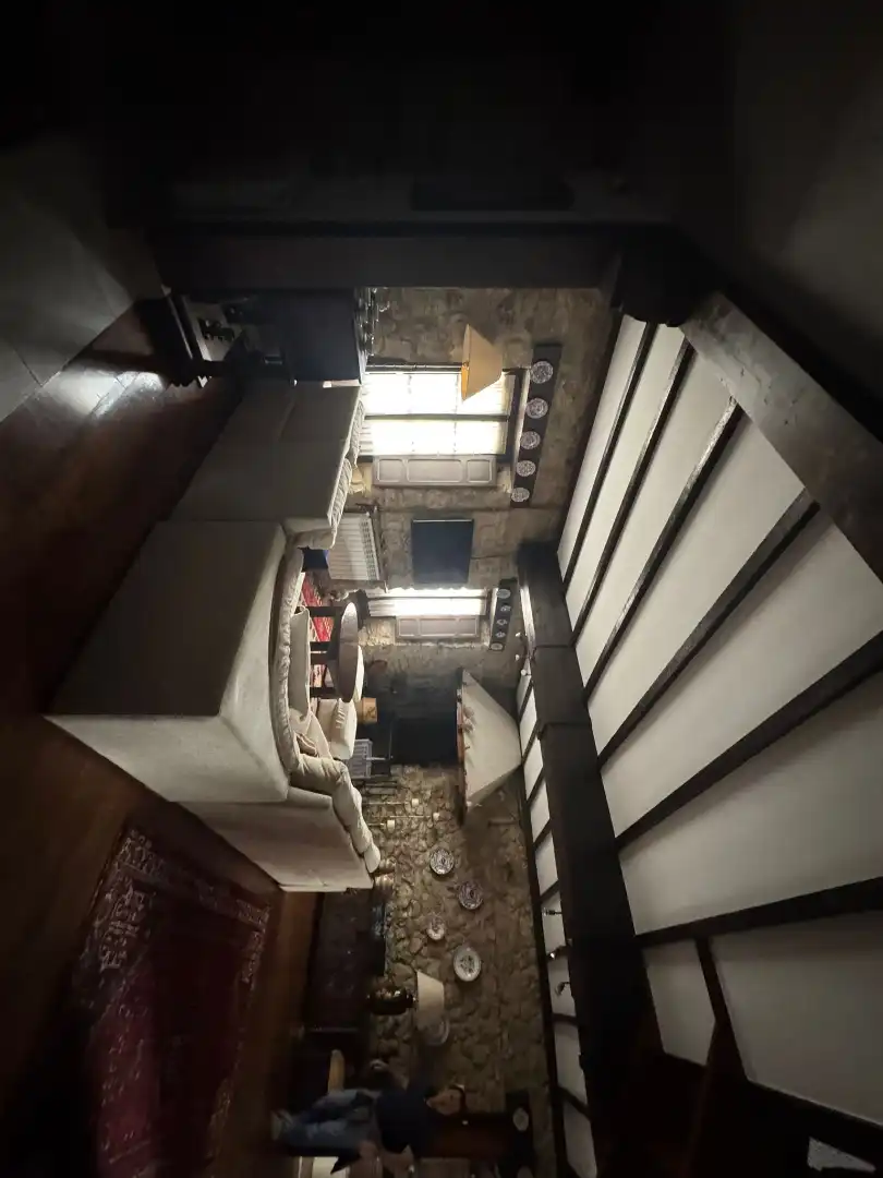 Sala d'estar de Casa adosada en venda en Llanes amb Calefacció, Jardí privat i Parquet