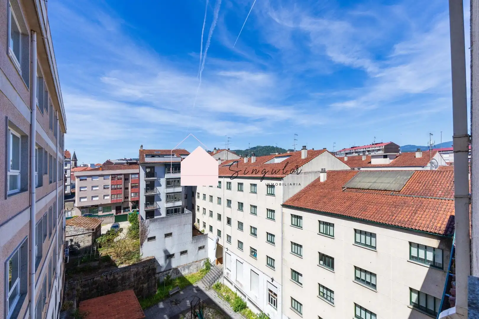 Exterior view of Flat for sale in Ponteareas  with Heating and Parquet flooring