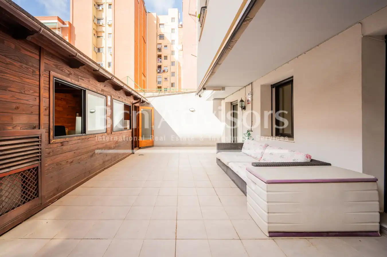 Terrace of Flat for sale in Barcelona  with Air Conditioner, Heating and Parquet flooring