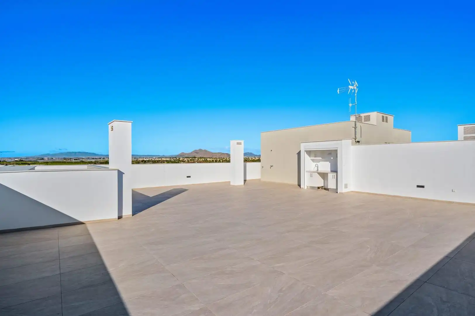Terraza de Apartamento en venta en Los Alcázares con Aire acondicionado, Calefacción y Terraza