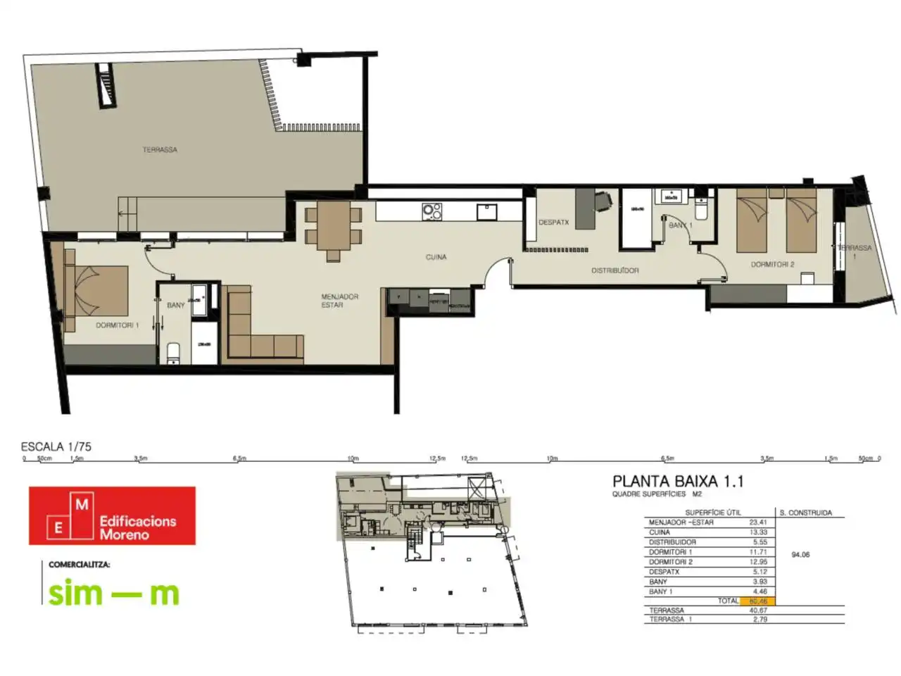 Piso en venta en Sant Julià de Vilatorta con Calefacción y Terraza