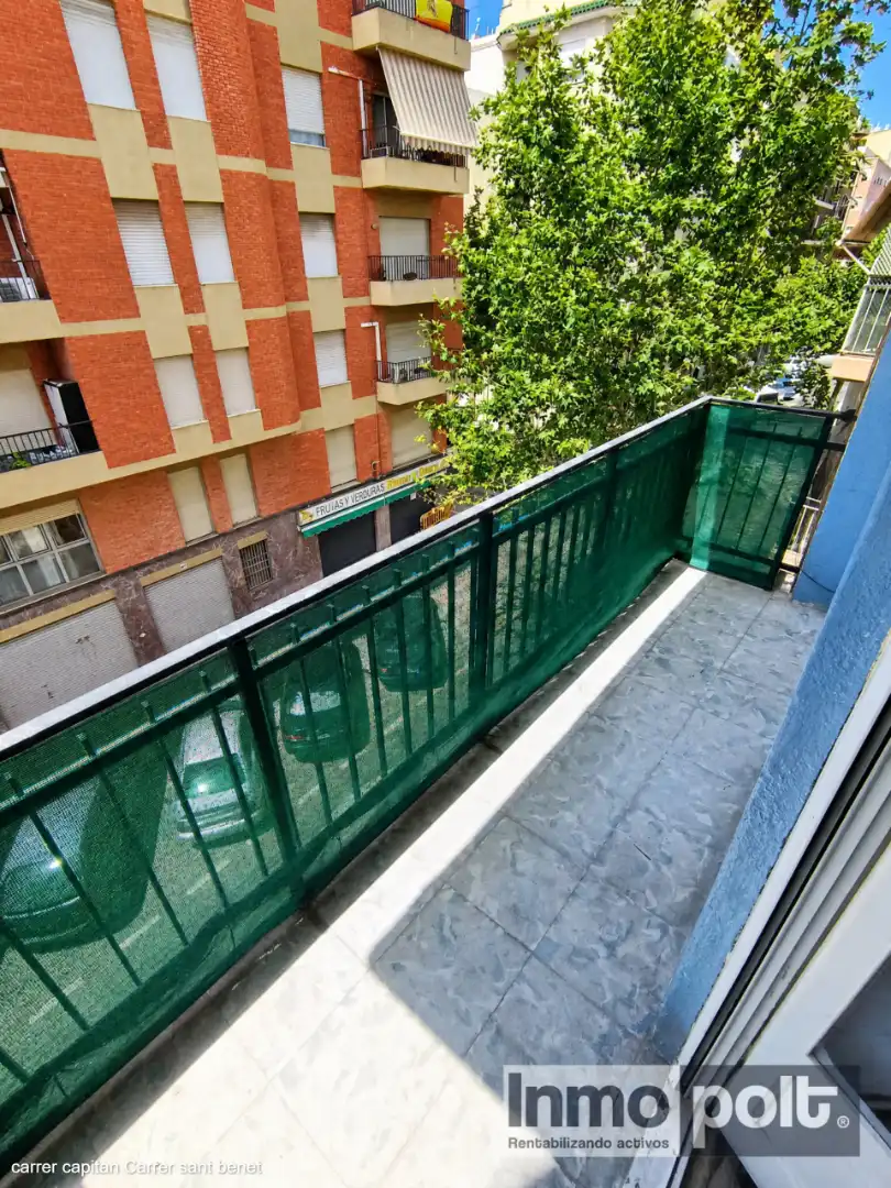 Terraza de Piso de alquiler en Elche / Elx con Amueblado, Horno y Lavadora