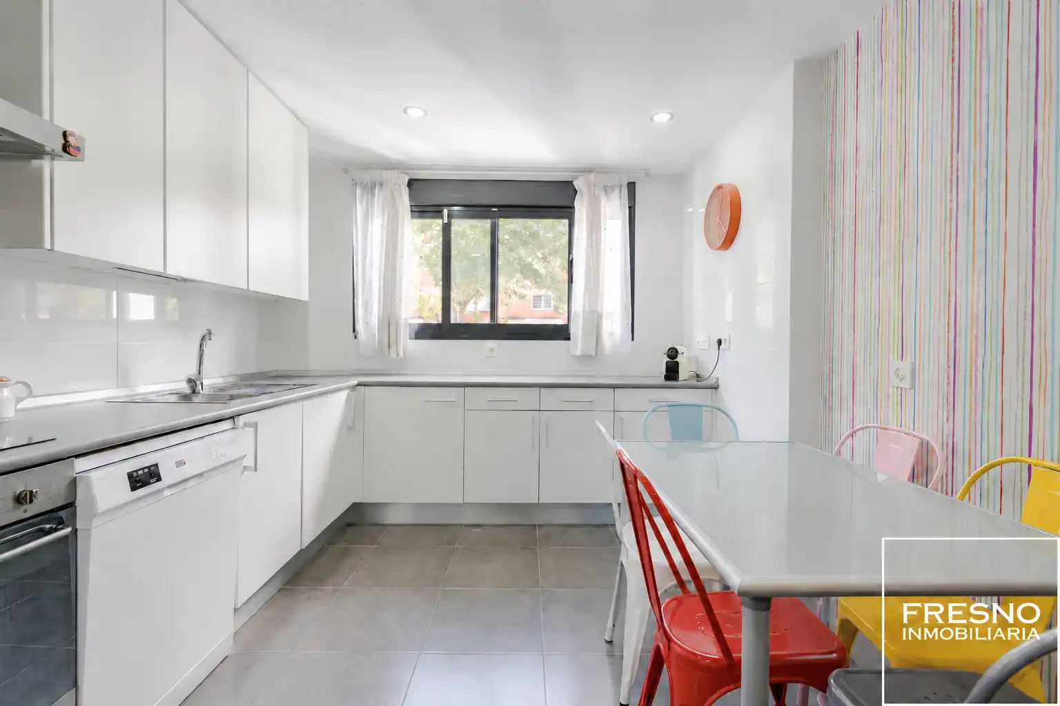 Cocina de Casa adosada en venta en Miramadrid