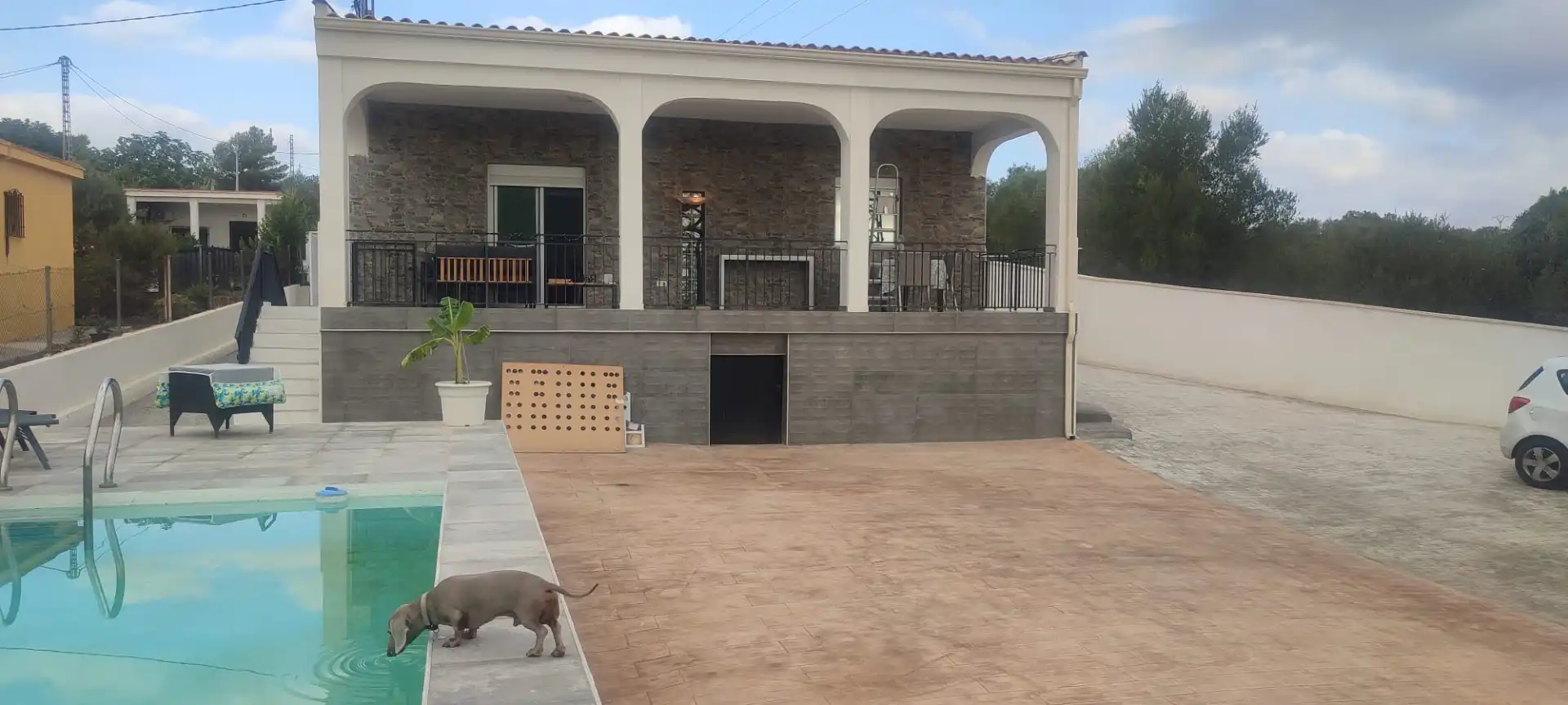 Terraza de Casa o chalet de alquiler en Picassent con Aire acondicionado, Calefacción y Jardín privado