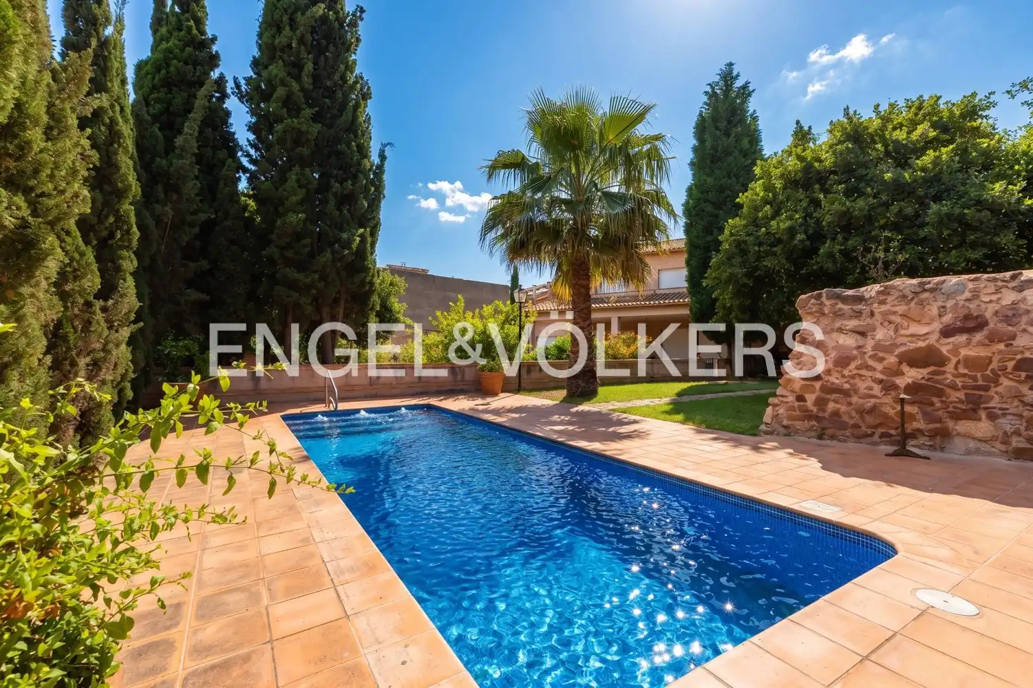 Swimming pool of Houses for sale in Faura  with Air Conditioner, Heating and Private garden