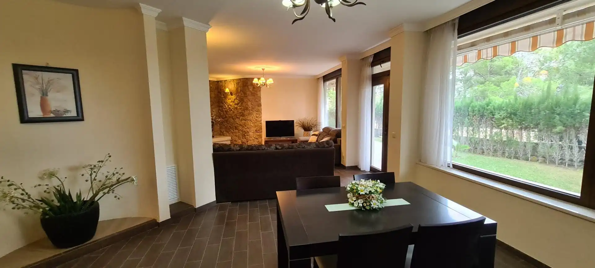 Sala d'estar de Casa o xalet en venda en L'Ametlla de Mar  amb Aire condicionat, Calefacció i Jardí privat
