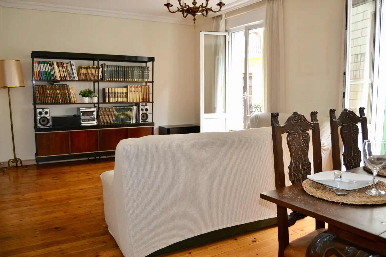 Living room of Flat for sale in  Pamplona / Iruña  with Heating, Storage room and Balcony