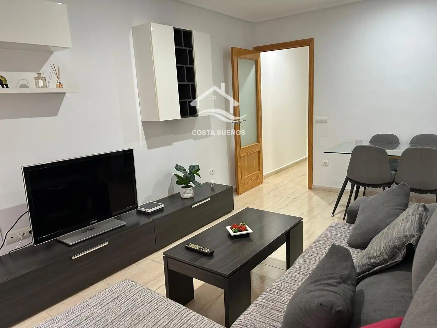 Sala d'estar de Pis en venda en Sant Joan d'Alacant amb Terrassa i Moblat