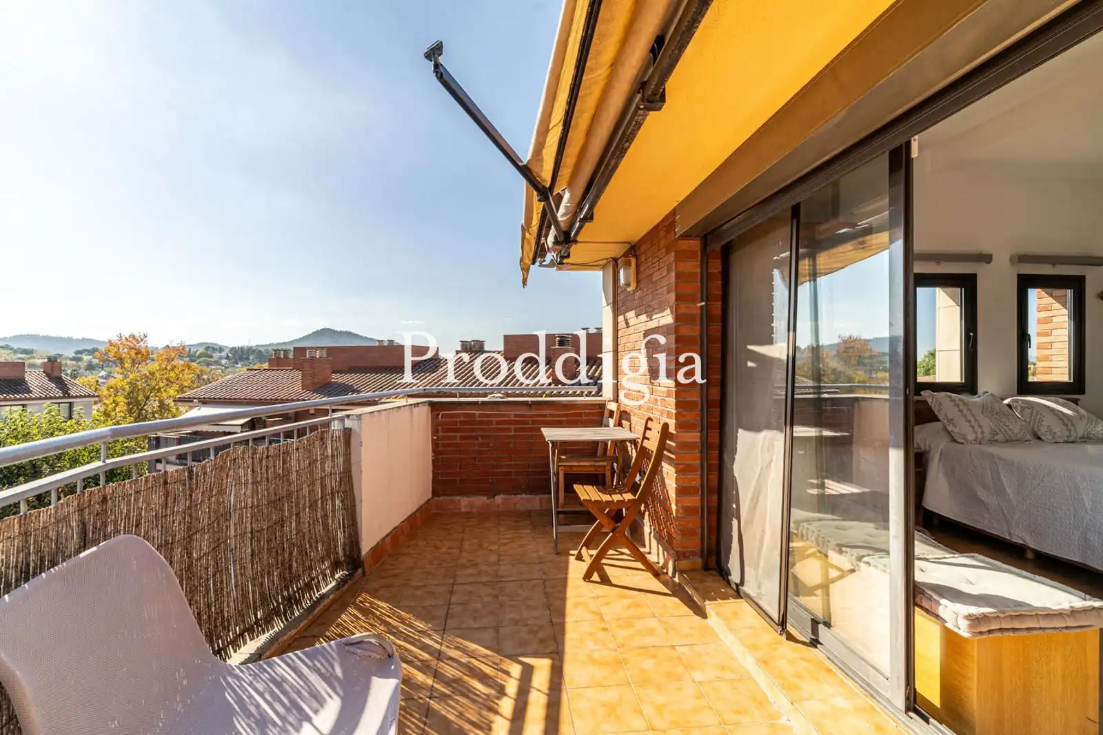 Balcony of Detached homes for sale in Sant Cugat del Vallès  with Air Conditioner, Heating and Private garden