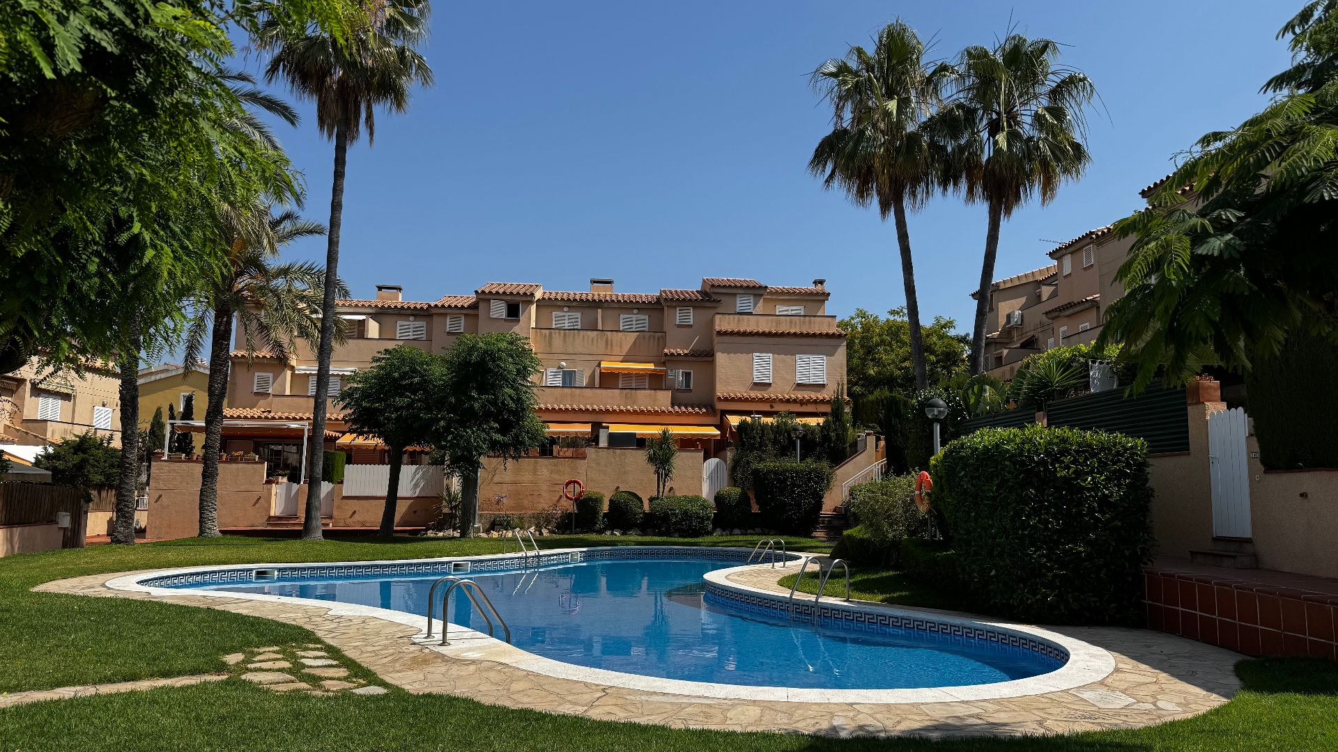 Jardí de Casa adosada en venda en Altafulla amb Calefacció, Terrassa i Moblat