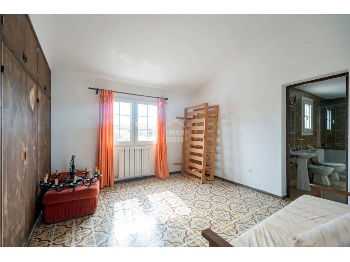 Bedroom of Apartments for sale in Es Castell  with Terrace and Furnished
