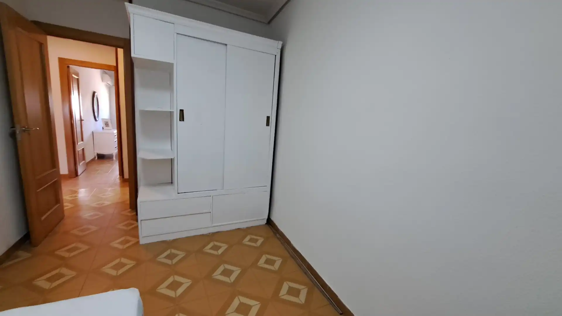 Bedroom of Flat for rent in Murcia  with Air Conditioner, Heating and Terrace