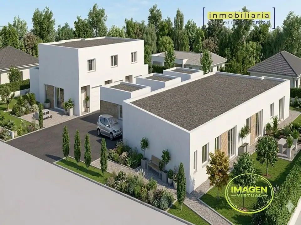 Exterior view of Detached homes for sale in Zuera  with Air Conditioner, Heating and Private garden