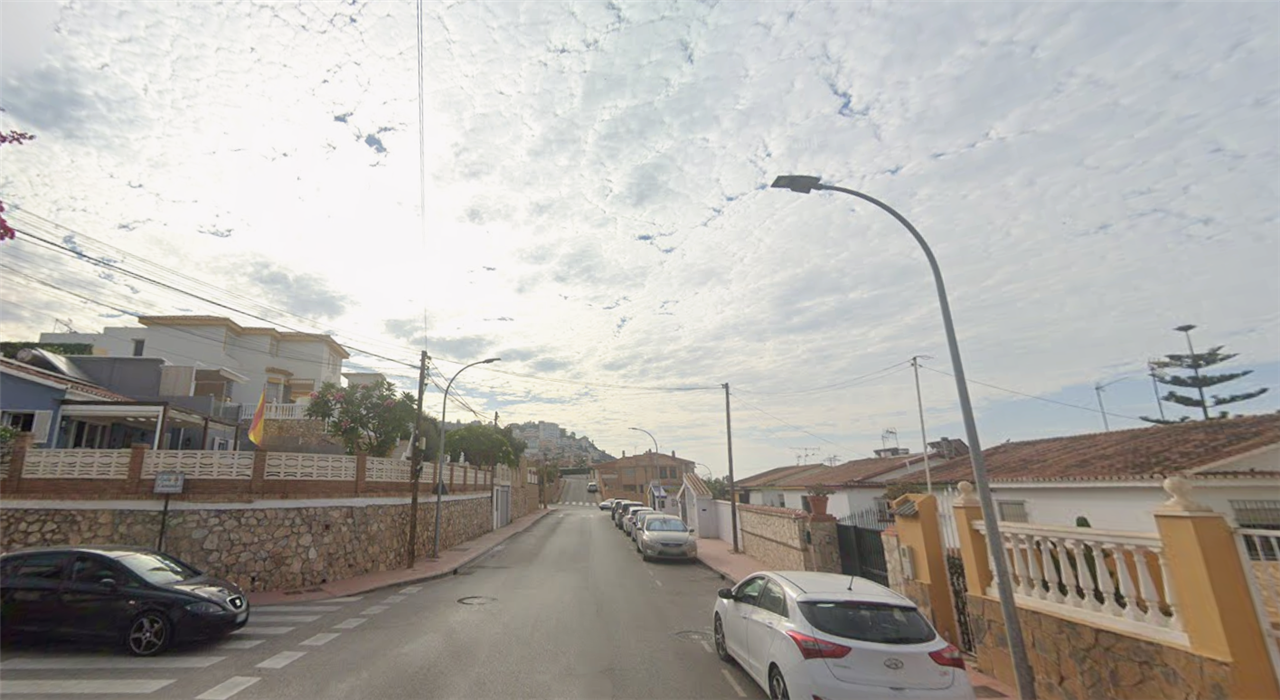 Exterior view of Single-family semi-detached for sale in Rincón de la Victoria  with Terrace and Storage room