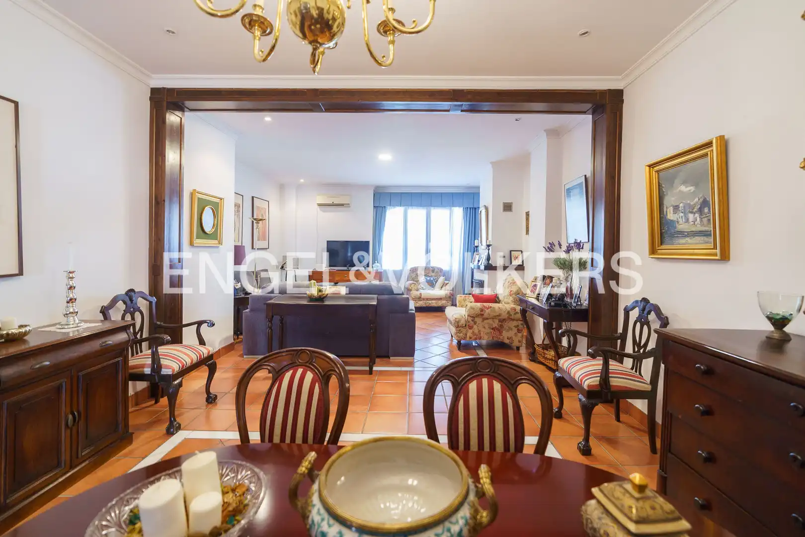 Sala d'estar de Casa o xalet en venda en Bornos amb Aire condicionat, Calefacció i Jardí privat
