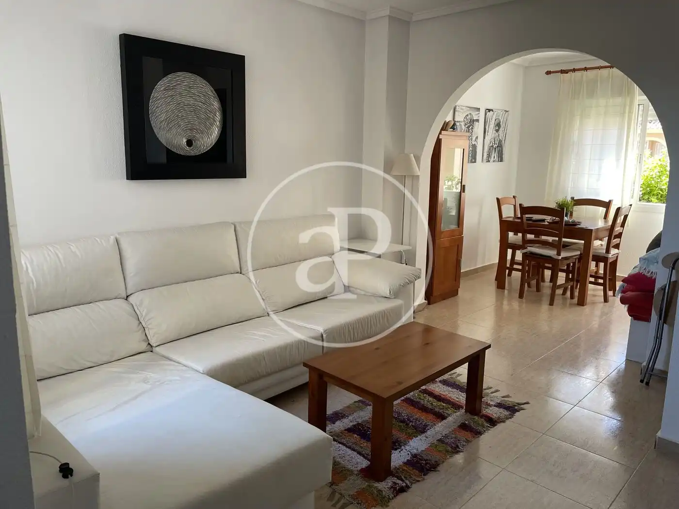 Living room of Duplexes for rent in Santa Pola  with Air Conditioner, Heating and Private garden