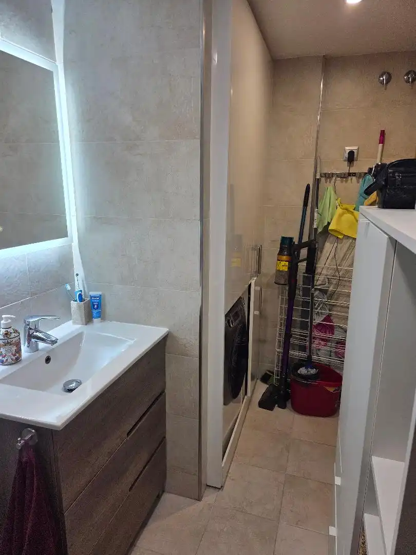 Badezimmer von Maisonette zum Verkauf in Sabadell mit Klimaanlage, Heizung und Parkett
