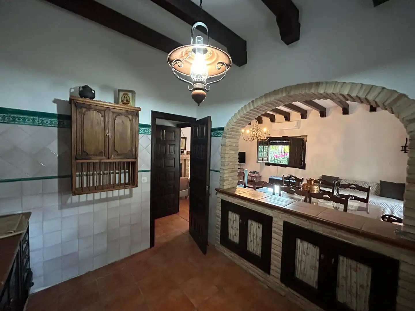 Cocina de Casa o chalet en venta en Carmona con Aire acondicionado, Terraza y Piscina