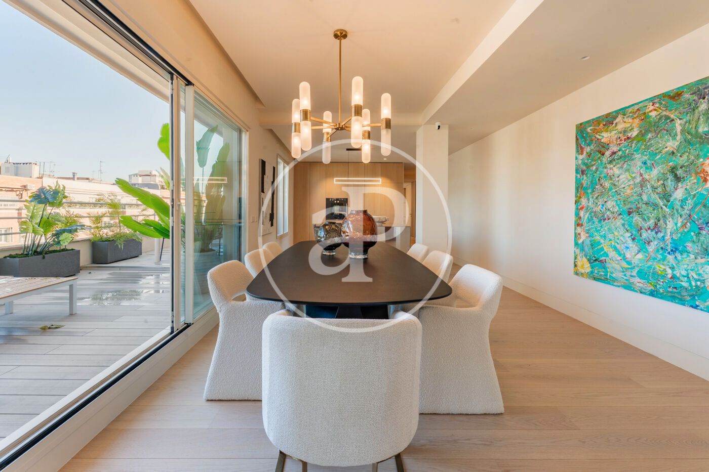 Comedor de Piso en venta en  Madrid Capital con Aire acondicionado, Calefacción y Terraza