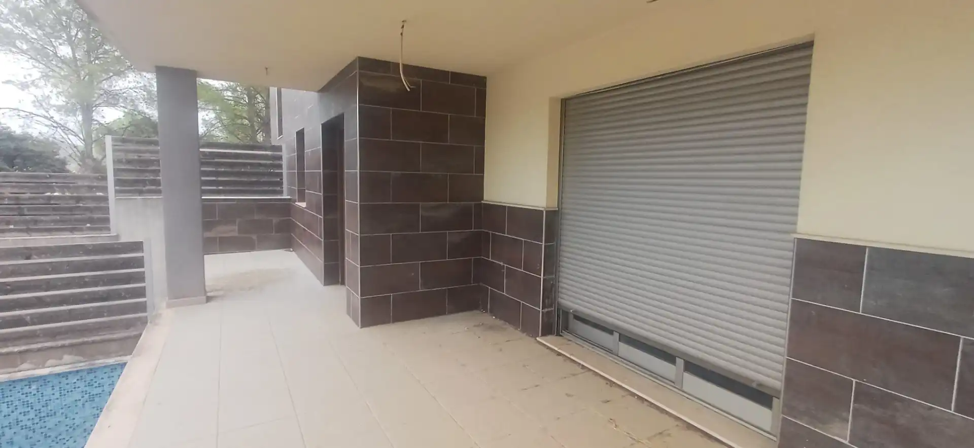 Vista exterior de Casa adosada en venda en Artana amb Jardí privat, Terrassa i Piscina