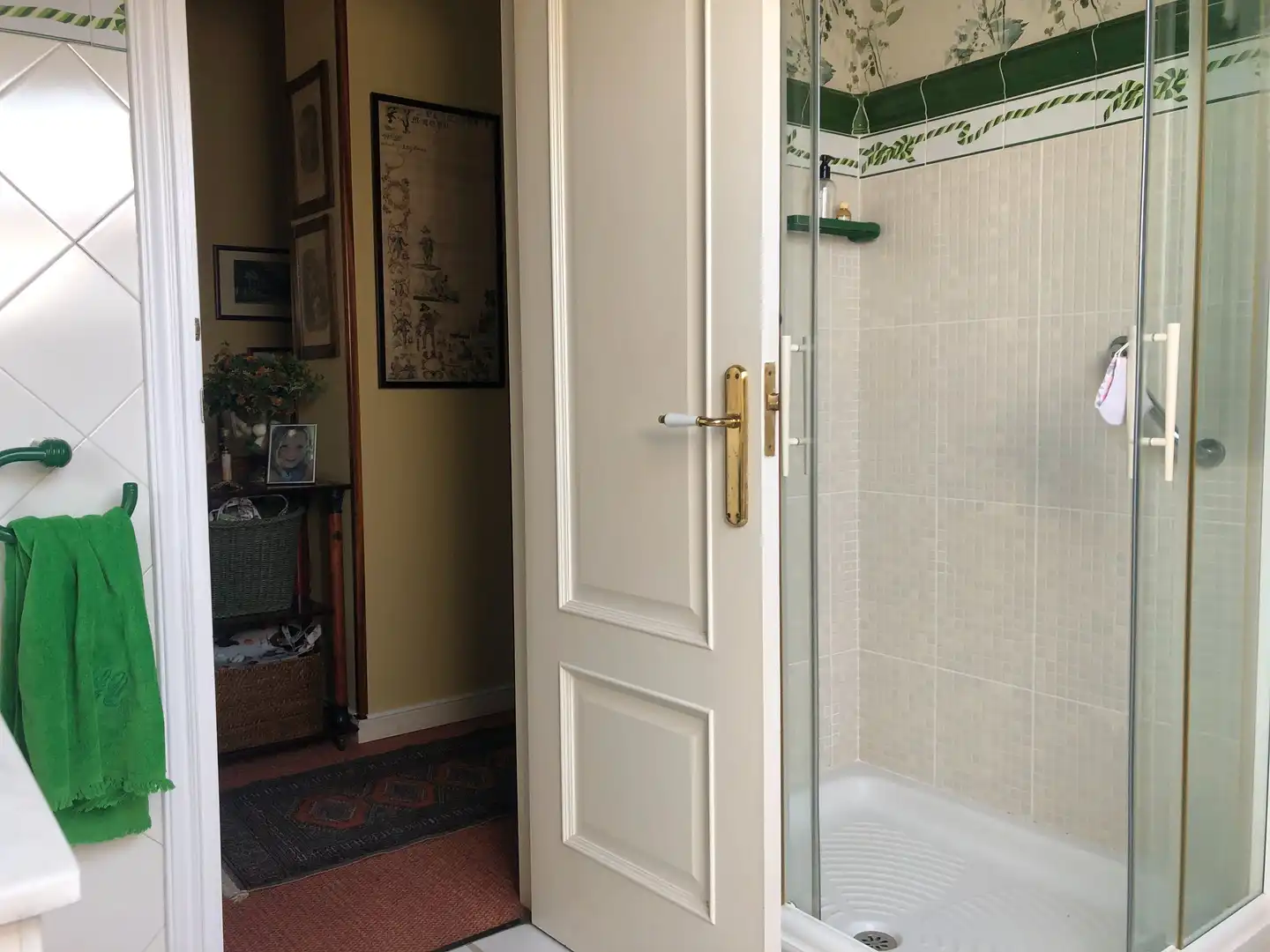 Badezimmer von Haus oder Chalet zum Verkauf in Oleiros mit Privatgarten, Parkett und Terrasse