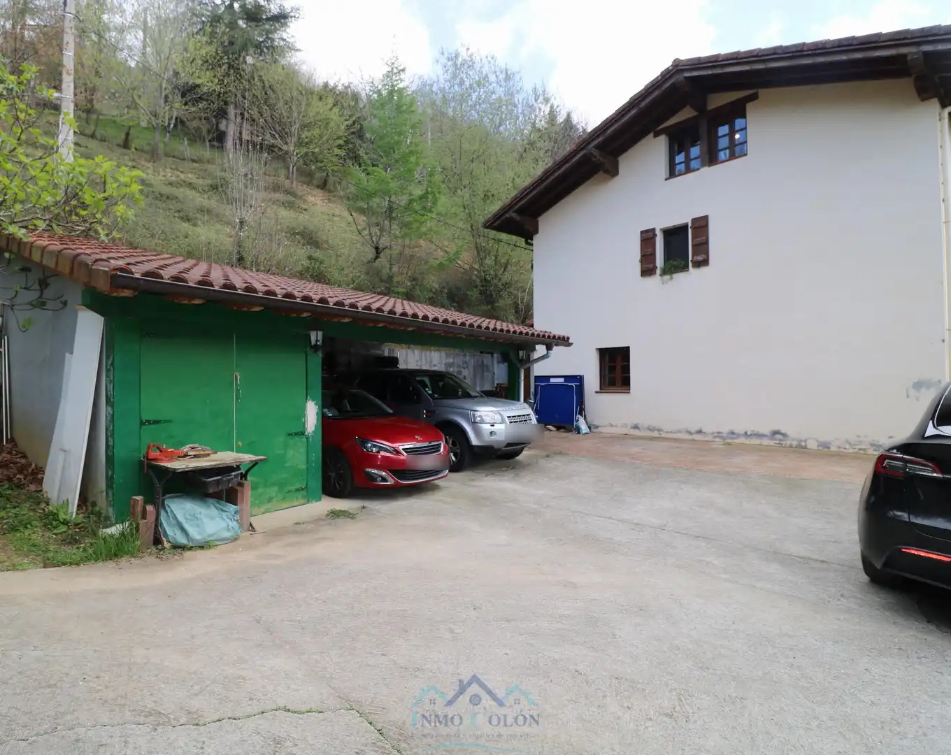 Parking of Houses for sale in Etxalar  with Heating, Terrace and Storage room