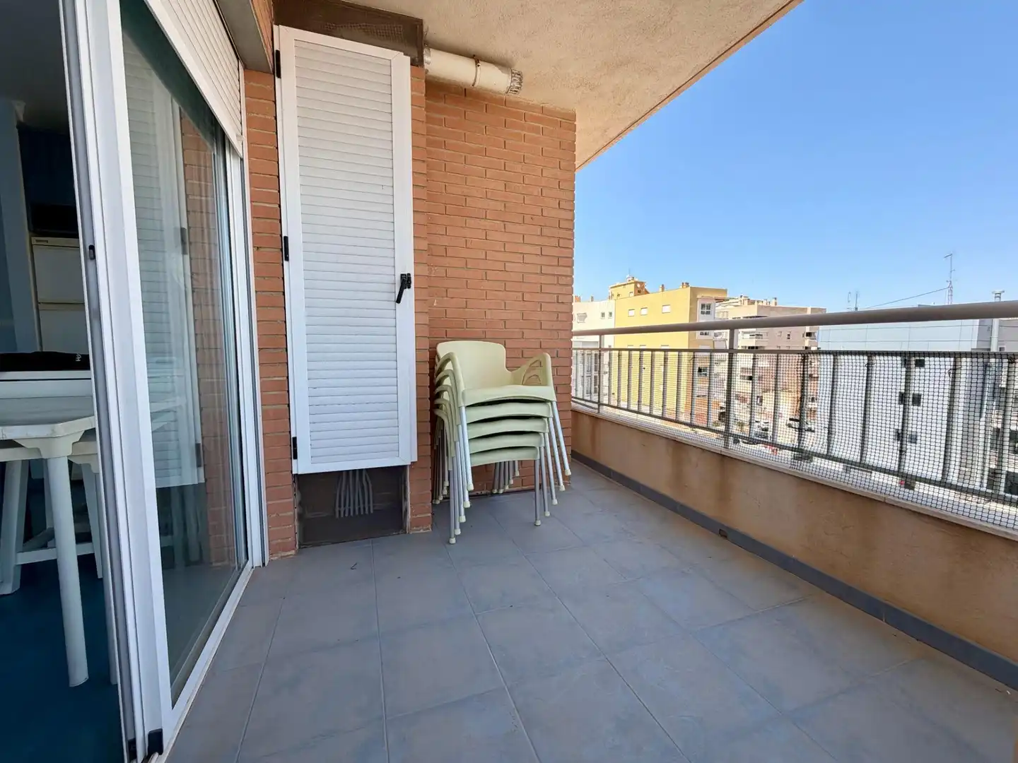 Balcony of Flat for sale in Águilas  with Air Conditioner, Storage room and Furnished