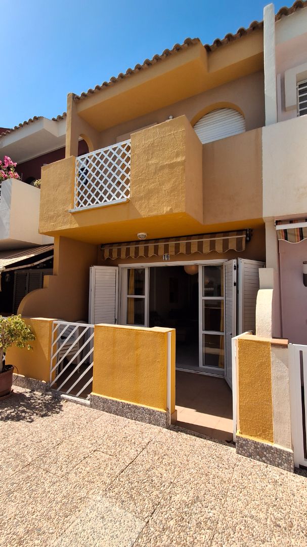 Vista exterior de Casa o xalet en venda en San Javier amb Jardí privat, Terrassa i Moblat